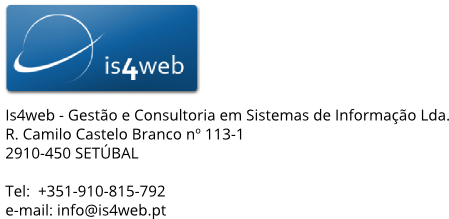 is4web, Gesto e Consultoria em Sistemas de Informao